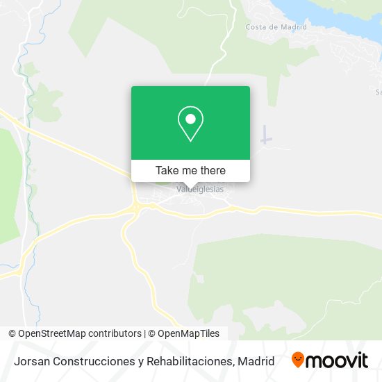 Jorsan Construcciones y Rehabilitaciones map