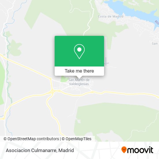 Asociacion Culmanarre map