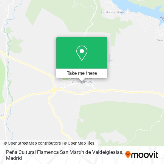 Peña Cultural Flamenca San Martín de Valdeiglesias map