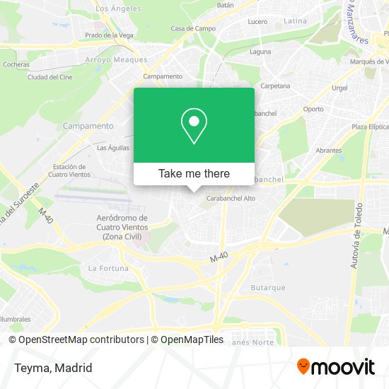 Teyma map