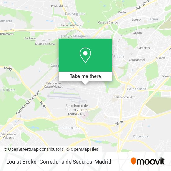 Logist Broker Correduría de Seguros map