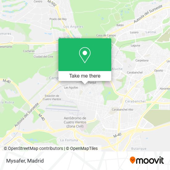 Mysafer map