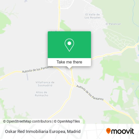 Oskar Red Inmobiliaria Europea map