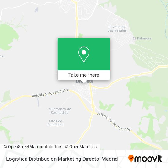 mapa Logistica Distribucion Marketing Directo