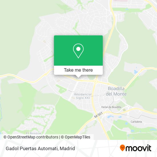 Gadol Puertas Automati map