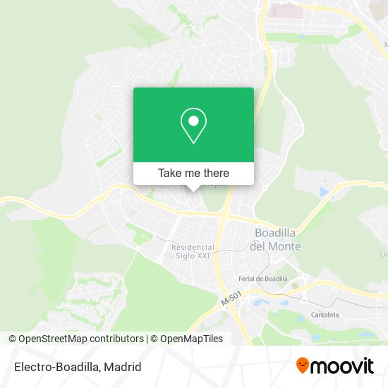Electro-Boadilla map