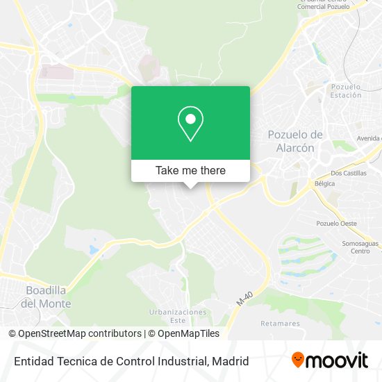 Entidad Tecnica de Control Industrial map