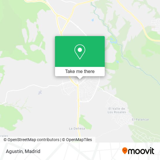 Agustín map