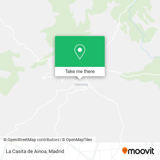 La Casita de Ainoa map