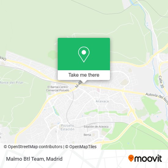 Malmo Btl Team map