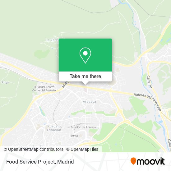 mapa Food Service Project