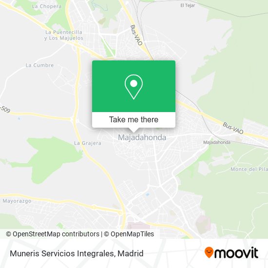 Muneris Servicios Integrales map