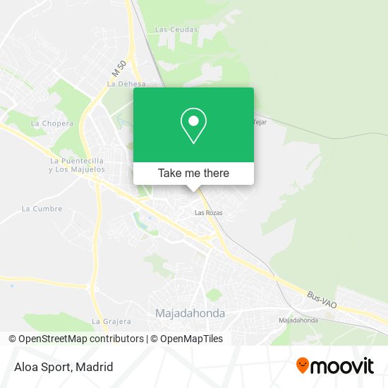 Aloa Sport map