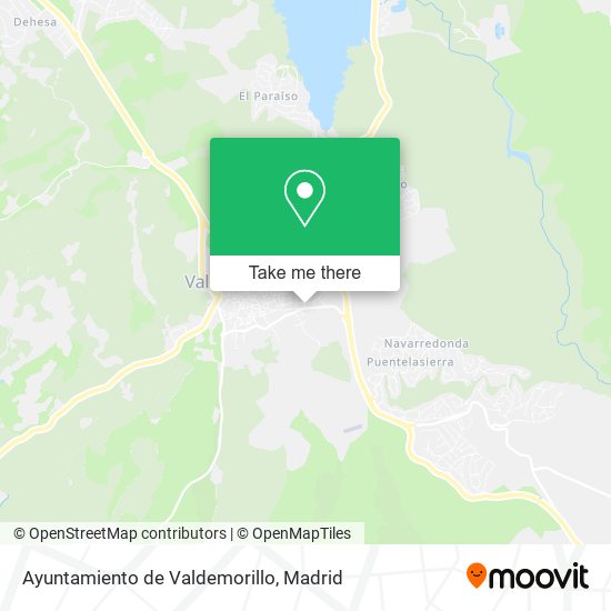 Ayuntamiento de Valdemorillo map