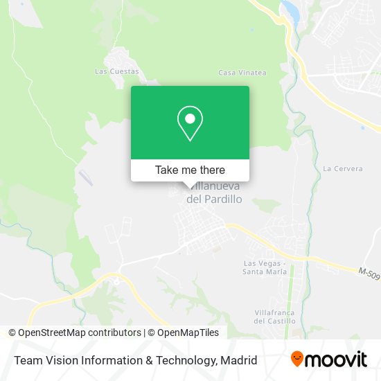 Team Vision Information & Technology map