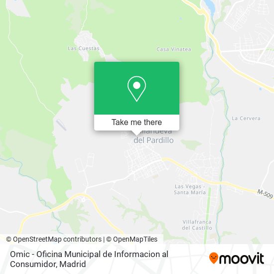 Omic - Oficina Municipal de Informacion al Consumidor map