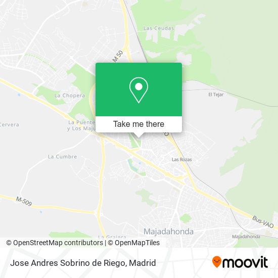 mapa Jose Andres Sobrino de Riego