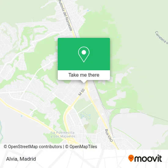 Alvia map
