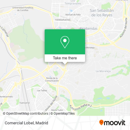 Comercial Lobel map