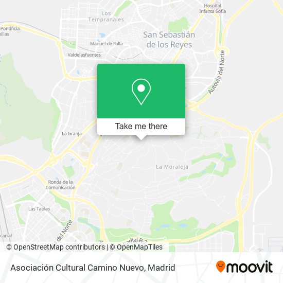Asociación Cultural Camino Nuevo map