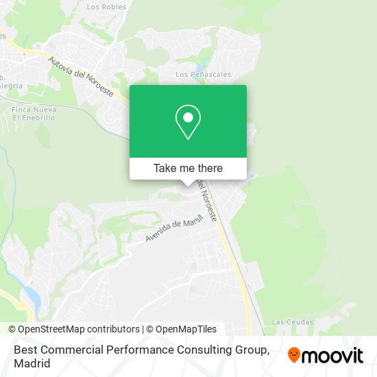 Best Commercial Performance Consulting Group map
