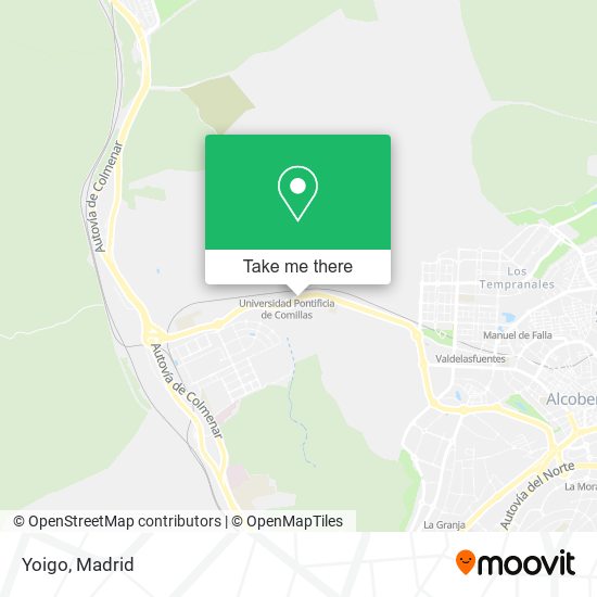 Yoigo map