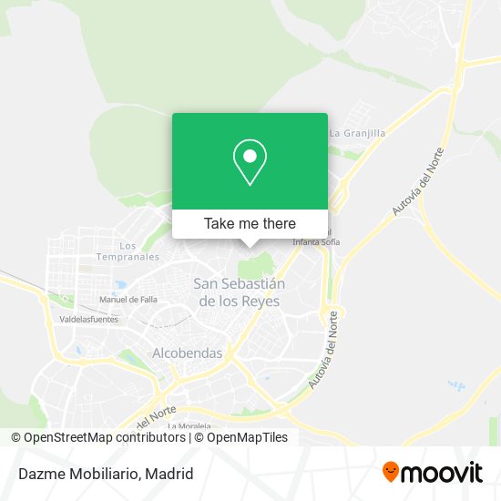 mapa Dazme Mobiliario