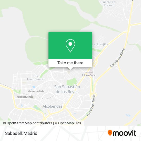 mapa Sabadell