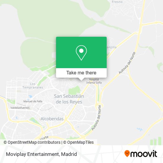 Moviplay Entertainment map