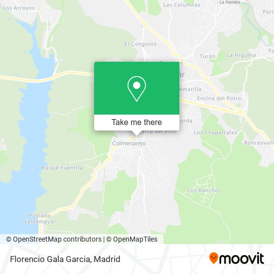 Florencio Gala Garcia map