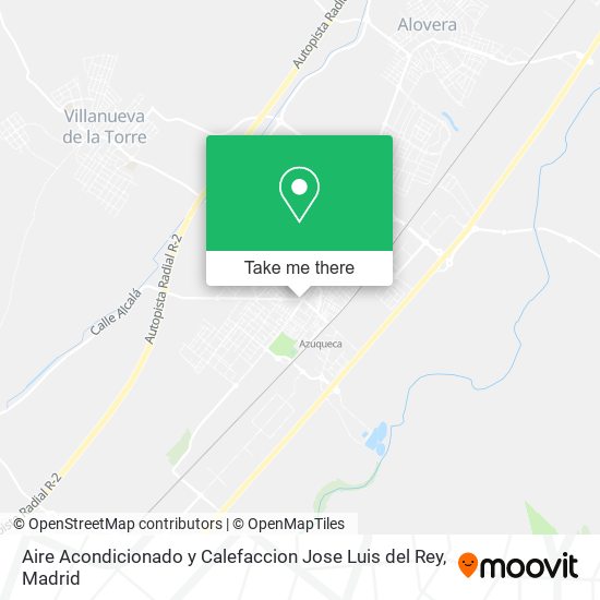 Aire Acondicionado y Calefaccion Jose Luis del Rey map