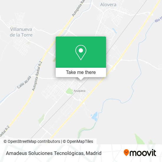 Amadeus Soluciones Tecnológicas map