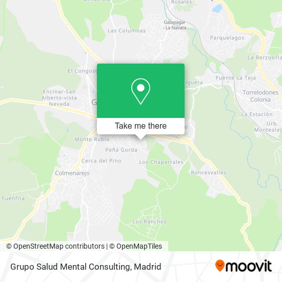 mapa Grupo Salud Mental Consulting