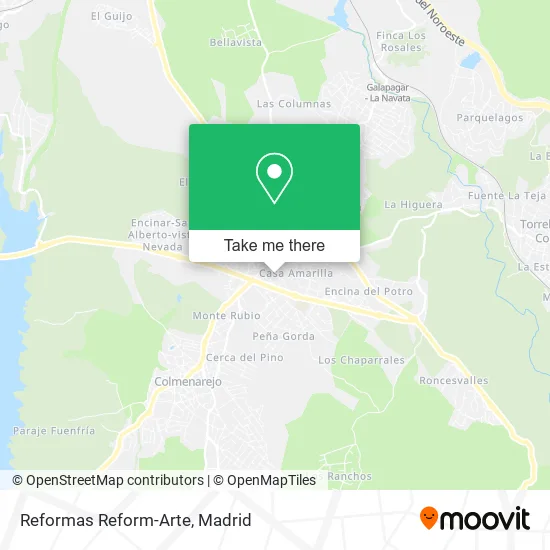 Reformas Reform-Arte map