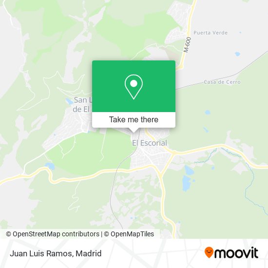 Juan Luis Ramos map