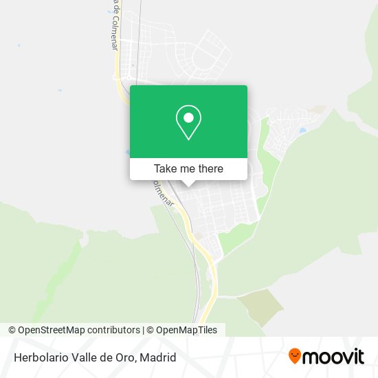 Herbolario Valle de Oro map