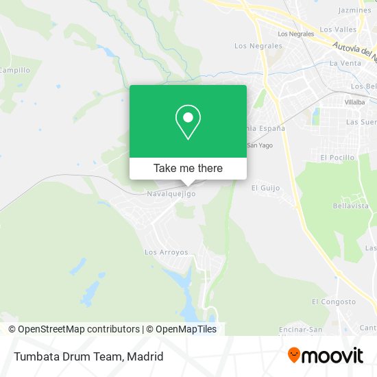 Tumbata Drum Team map