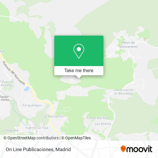 On Line Publicaciones map