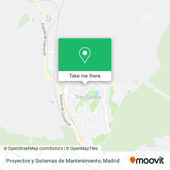 mapa Proyectos y Sistemas de Mantenimiento