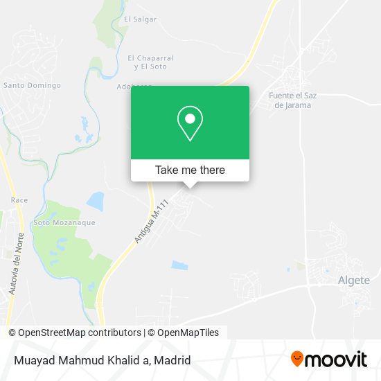 Muayad Mahmud Khalid a map