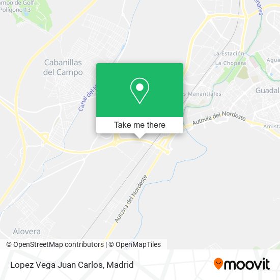 Lopez Vega Juan Carlos map