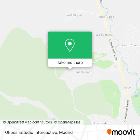 Okbes Estudio Intereactivo map