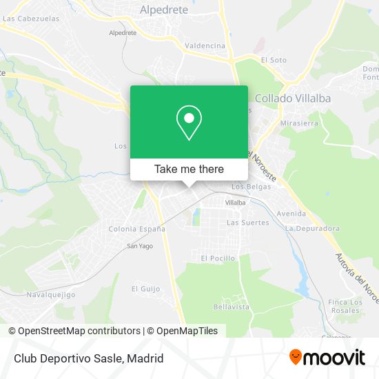 Club Deportivo Sasle map