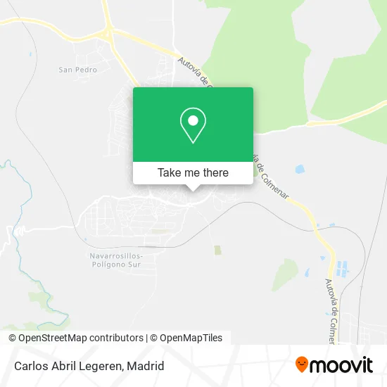 Carlos Abril Legeren map