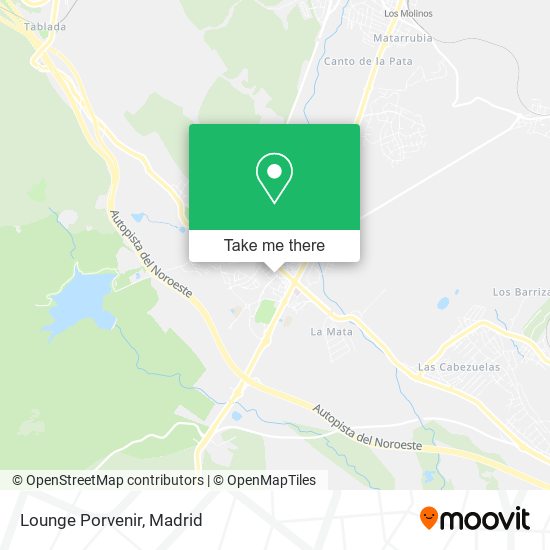 Lounge Porvenir map