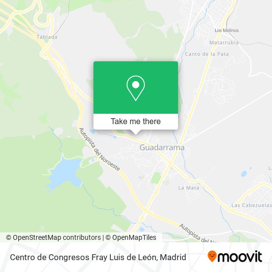 Centro de Congresos Fray Luis de León map