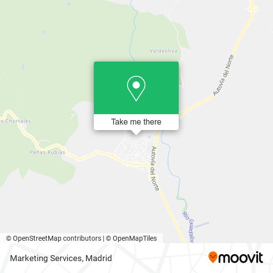 Marketing Services map