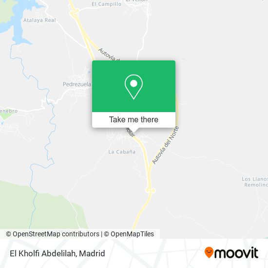 El Kholfi Abdelilah map