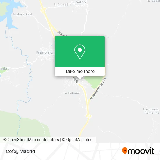 Cofej map