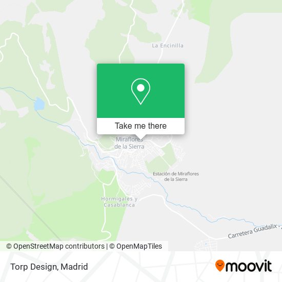 mapa Torp Design